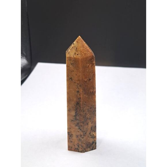 Rare Golden Hair Rutilated Quartz Crystal Tower - 97g - Picture 2 of 6